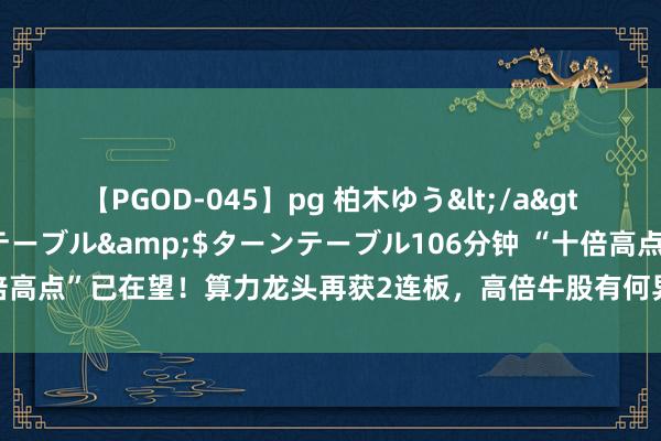 【PGOD-045】pg 柏木ゆう</a>2011-09-25ターンテーブル&$ターンテーブル106分钟 “十倍高点”已在望！算力龙头再获2连板，高倍牛股有何异同点，这些数据或可热心