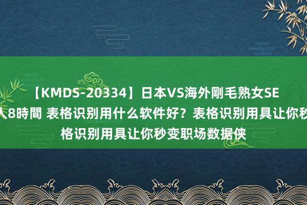 【KMDS-20334】日本VS海外剛毛熟女SEX対決！！40人8時間 表格识别用什么软件好？表格识别用具让你秒变职场数据侠